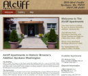 AlcliffApartments.com - Wordpress Website Hosting Client